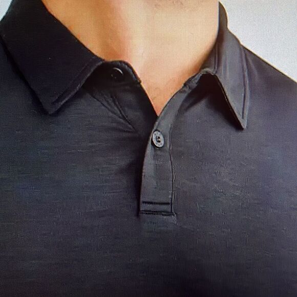 New! BKE Kezar Performance Polo Shirt Black Size Large NWT - Picture 3 of 13